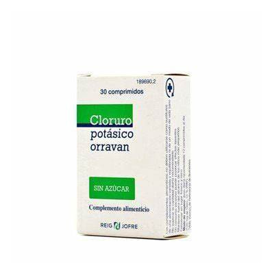 CHLORURE DE POTASSIUM sans sucre 30 comprimés