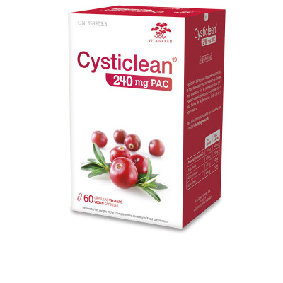 CYSTICLEAN CLASSIC 240 mg de capsules PAC et Canneberge 60 unités