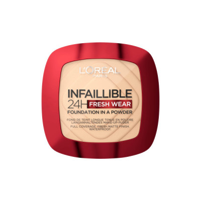 Fond de teint compact L'ORÉAL PARIS INFALLIBLE 24H Fresh Wear 220 – Teint naturel & tenue longue durée