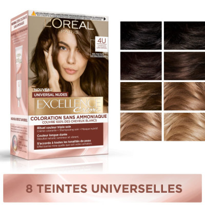 Teinture EXCELLENCE NUDES 4u-marron 5 u