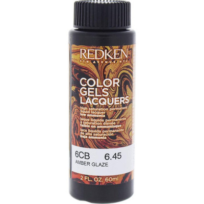 COLOR GELS LACQUERS 6CB-Amber glaze 60 ml x 3 u