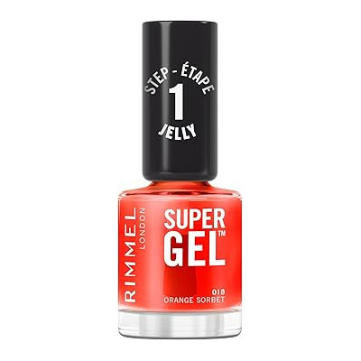 SUPER GEL esmalte de uñas 18-Orange Sorbet 12 ml