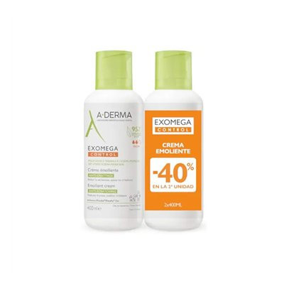 EXOMEGA CONTROL crème émolliente pack 2 x 400 ml