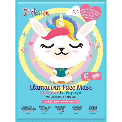 Masque visage LLAMACORN 1 unité