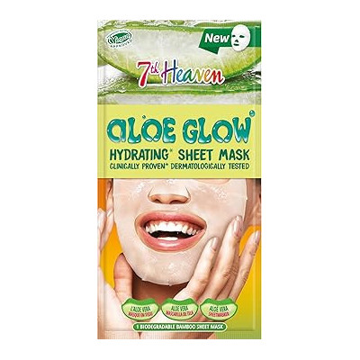 Masque en feuille hydratant ALOE GLOW 16 gr