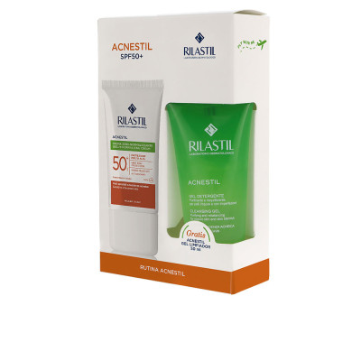 SUN SYSTEM ACNESTIL SPF50+ coffret 2 pz