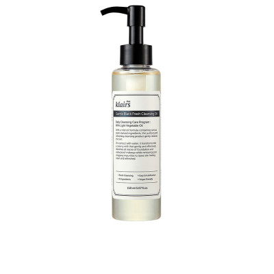Huile nettoyante fraîche GENTLE BLACK 150 ml