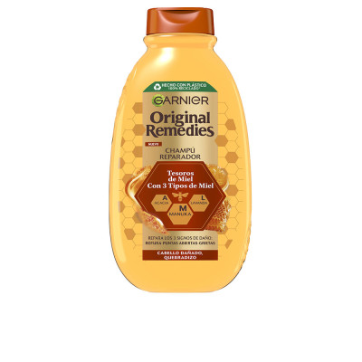 REMÈDES ORIGINAUX Shampoing Trésors de Miel 400 ml