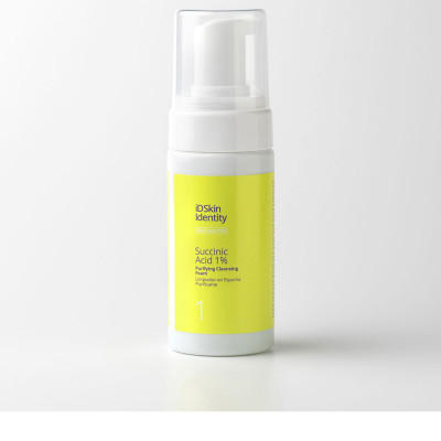 ID SKIN identity nettoyant moussant purifiant à l& 39 acide succiniqu
