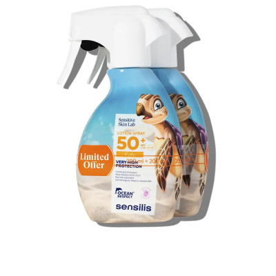 Lotion spray PÉDIATRIE SPF50+ pack 2 x 200 ml