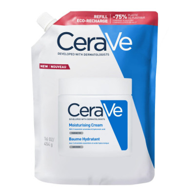 CRÈME HYDRATANTE peaux sèches à très sèches recharge 454 gr