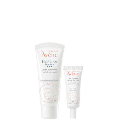 Coffret 2 crèmes hydratantes riches + sérum HYDRANCE