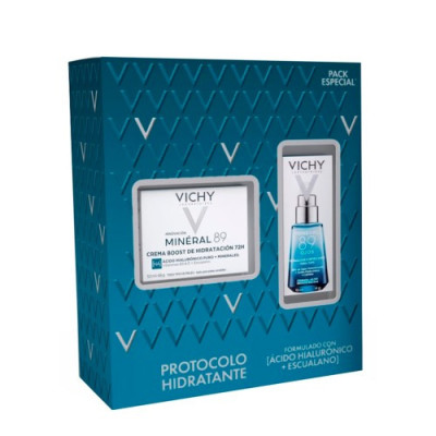 MINÉRAL 89 CRÈME HYDRATANTE ETUI 2 pcs