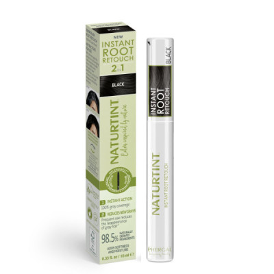 INSTANT ROOT RETOUCH Retoucheur temporaire de cheveux gris 2 en 1 Black 10 ml