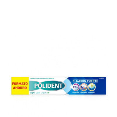 Crème fixatrice pour prothèses dentaires, fixation forte, saveur men