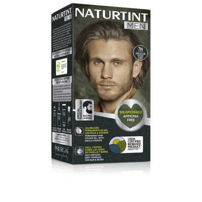 Coloration sans ammoniaque NATURTINT MEN 7N blond noisette 1 unité