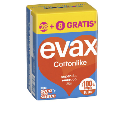 Coussinets EVAX COTTONLIKE Super Wings 36 u