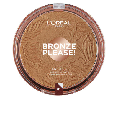 BRONZE PLEASE! la terra 01-light caramel 18 g