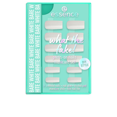 Faux ongles ! Coffret n° 04 - Blanc nu, 6 pièces