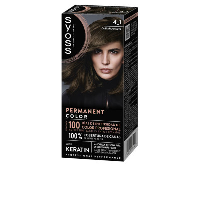 PERMANENT COLOR 4.1-Castaño Medio 1 u