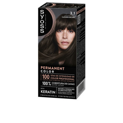 PERMANENT COLOR 3.1-Castaño Oscuro 1 u