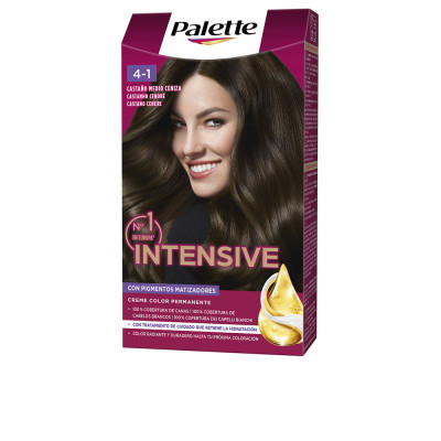 PALETTE INTENSIVE teinture 4.1-Brun cendré moyen 1 unité
