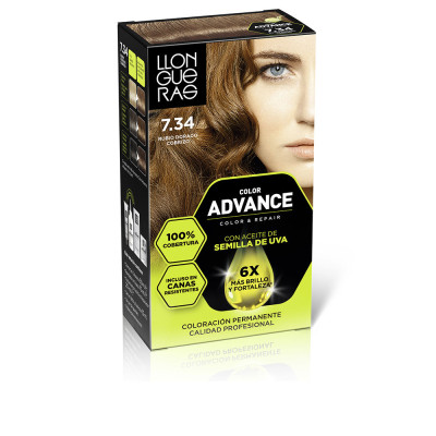 COLOR ADVANCE 7,34-rubio dorado cobrizo 1 u