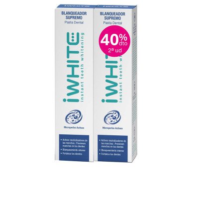 Dentifrice blanchissant suprême, pack de 2 x 75 ml