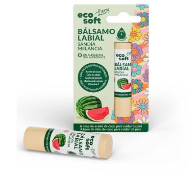 Baume à lèvres pastèque ECO SOFT LIPPY 1 unité