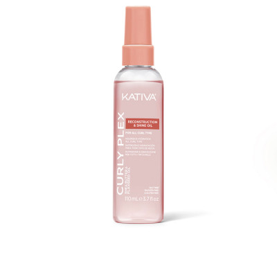 Huile régénérante et lustrante KATIVA CURLY PLEX pour boucles 110 m