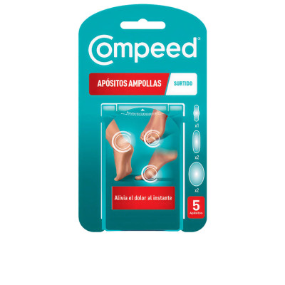 Pansements anti-ampoules, assortis, 3 tailles, 5 unités