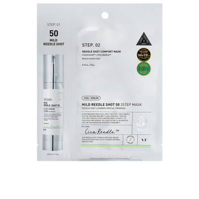 Masque de micro-aiguillage VT REEDLE SHOT 50 en 2 étapes, 20 g
