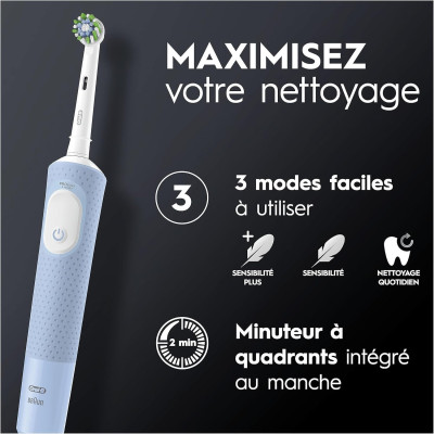 Brosse électrique VITALITY PRO BLEU 1 u