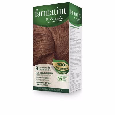 FARMATINT GEL coloration permanente 5r-brun cuivré clair 5 u