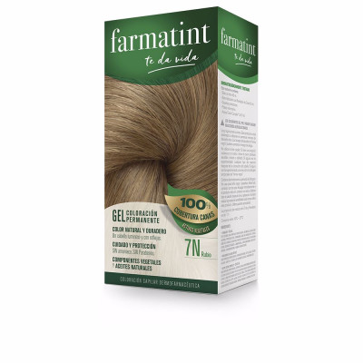 FARMATINT GEL coloration permanente 7n-blond 5 unités