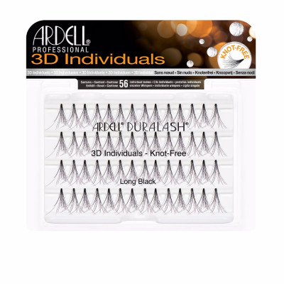 PESTAÑAS POSTIZAS 3D INDIVIDUALES long black 1 u