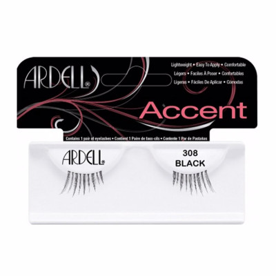 Cils ACCENT 308-noir 1 u