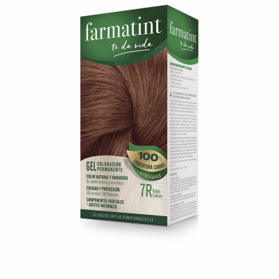 FARMATINT GEL coloration permanente 7r-blond cuivré 5 u
